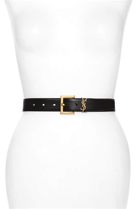 ysl black belt womens|ysl belt women's outfit.